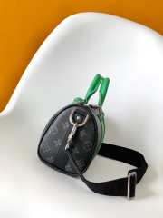 Uubags Louis Vuitton M25885 Keepall Bandoulière 25 Bag In Bamboo Green 25x15x11cm - 5