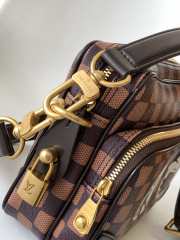 Uubags Louis Vuitton Nil Messenger Bag Damier Phriendship Coated Canvas In Brown 25x17.5x11cm - 6