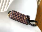 Uubags Louis Vuitton Nil Messenger Bag Damier Phriendship Coated Canvas In Brown 25x17.5x11cm - 3
