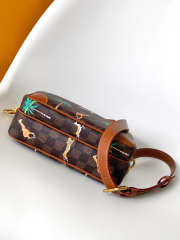 Uubags Louis Vuitton N40863 Nil x The Darjeeling Limited Bag Damier Heritage 25x17.5x11  - 4