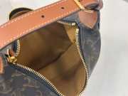 Uubags Teen Celine Lulu Bag In Tan Triomphe Canvas And Calfskin 21x24x5cm - 4