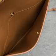 Uubags Celine Sharp Pouch In Tan Smooth Lambskin 19.5x24x1cm - 6