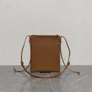 Uubags Celine Sharp Pouch In Tan Smooth Lambskin 19.5x24x1cm - 2