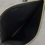 Uubags Celine Sharp Pouch In Black Smooth Lambskin 19.5x24x1cm - 4