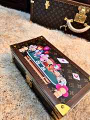 Uubags Louis Vuitton Coffret 8 Montres Monogram Canvas Vivienne Watch Case 34x18x11cm - 4