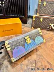 Uubags Louis Vuitton Monogram Pumpkin Coffret 8 Montres Watch Trunk 39x18x17cm - 6