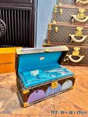 Uubags Louis Vuitton Monogram Pumpkin Coffret 8 Montres Watch Trunk 39x18x17cm - 5