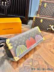 Uubags Louis Vuitton Monogram Pumpkin Coffret 8 Montres Watch Trunk 39x18x17cm - 3