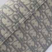 Uubags Dior Medium Saddle Pouch With Chain In Grey Dior Oblique Jacquard 21.5x13.5x4.5cm - 2