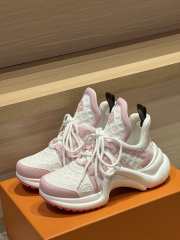 Uubags Louis Vuitton LV Archlight Sneaker In Pink/ White - 1