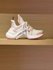 Uubags Louis Vuitton LV Archlight Sneaker In Pink/ White - 5