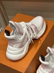 Uubags Louis Vuitton LV Archlight Sneaker In Pink/ White - 2