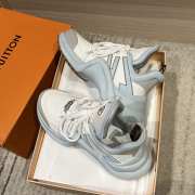 Uubags Louis Vuitton LV Archlight Sneaker In Light Blue - 4