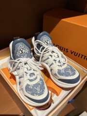 Uubags Louis Vuitton LV Archlight Sneaker Monogram Blue Denim - 1