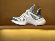 Uubags Louis Vuitton LV Archlight Sneaker Monogram Blue Denim - 6