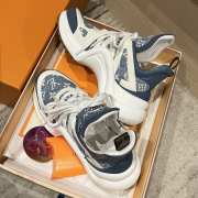 Uubags Louis Vuitton LV Archlight Sneaker Monogram Blue Denim - 3