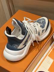 Uubags Louis Vuitton LV Archlight Sneaker Monogram Blue Denim - 2