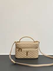 Uubags YSL Medium Gaby vanity bag in light beige lambskin 22.5x15x8cm - 1