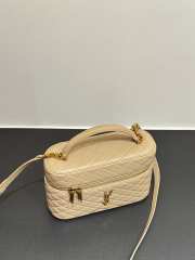 Uubags YSL Medium Gaby vanity bag in light beige lambskin 22.5x15x8cm - 5