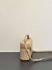 Uubags YSL Medium Gaby vanity bag in light beige lambskin 22.5x15x8cm - 4