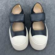 Uubags Marni black nappa leather Mary Jane sneaker  - 1