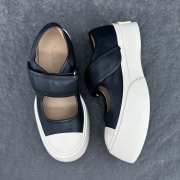 Uubags Marni black nappa leather Mary Jane sneaker  - 5