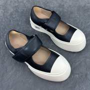 Uubags Marni black nappa leather Mary Jane sneaker  - 3