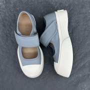Uubags Marni grey nappa leather Mary Jane sneaker - 3
