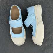 Uubags Marni blue nappa leather Mary Jane sneaker - 3