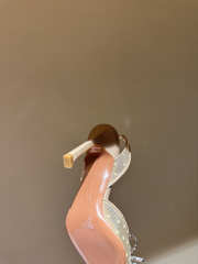 Uubags Amina Muaddi Gilda Crystal Bow Polka-Dot Mesh Slingback Pumps In Beige 10cm - 4