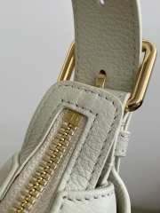 Uubags Medium Dior Voyage Bag Latte Flat Macrocannage Grained Calfskin 28x12x18cm - 4