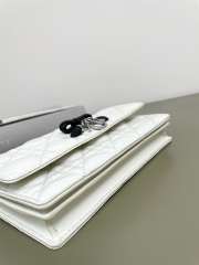 Uubags My Dior Mini Bag Two-Tone Latte and Black Cannage Lambskin 21x11.5x4.5cm - 6