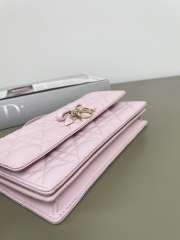 New Arrivals 2026 My Dior Mini Bag Rose Soupir Cannage Lambskin 21x11.5x4.5cm - 4