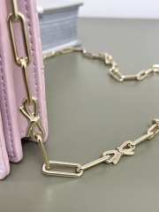 New Arrivals 2026 My Dior Mini Bag Rose Soupir Cannage Lambskin 21x11.5x4.5cm - 6