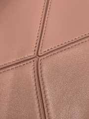 Uubags Loewe mini Featherlight Puzzle bag in blush nappa lambskin 18x12.5x7.5cm - 6