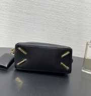 Uubags Loewe mini Featherlight Puzzle bag in black nappa lambskin 18x12.5x7.5cm - 6