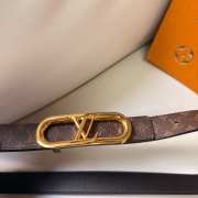 Uubags Louis Vuitton Monogram Belt With Gold Bucklet 2.5cm - 5