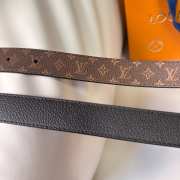 Uubags Louis Vuitton Monogram Belt With Gold Bucklet 2.5cm - 3