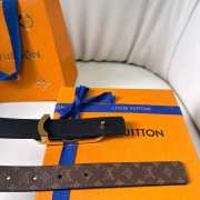 Uubags Louis Vuitton Monogram Belt With Gold Bucklet 2.5cm - 2