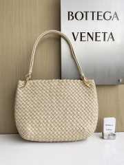 Uubags Bottega Veneta Intrecciato Small Clicker Bag In Light Beige 36x12x30cm - 1