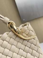 Uubags Bottega Veneta Intrecciato Small Clicker Bag In Light Beige 36x12x30cm - 6