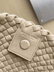 Uubags Bottega Veneta Intrecciato Small Clicker Bag In Light Beige 36x12x30cm - 3
