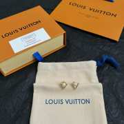 Uubags Louis Vuitton V Earings Gold - 1