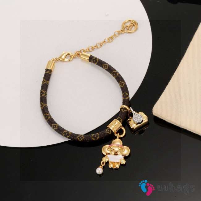 Uubags Louis Vuitton Vivienne Bracelet Monogram Canvas - 1