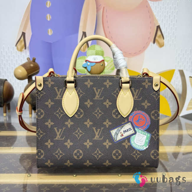 Uubags Louis Vuitton P01900 OnTheGo PM Mon Monogram Bag 25x19x11.5cm - 1