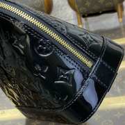 Uubags Louis Vuitton M13169 Alma BB Bag In Black Varnished Epi Cowhide Leather 23,5x17,5x11,5cm - 2