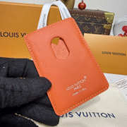 Uubags Louis Vuitton M12855 Porte-Carte Magnet Card Holder Orange 6.5x9.5x0.5cm - 3