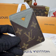 Uubags Louis Vuitton M12855 Porte-Carte Magnet Card Holder Grey 6.5x9.5x0.5cm - 5