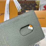 Uubags Louis Vuitton M12855 Porte-Carte Magnet Card Holder Grey 6.5x9.5x0.5cm - 2