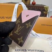 Uubags Louis Vuitton M12855 Porte-Carte Magnet Card Holder Pink 6.5x9.5x0.5cm - 5
